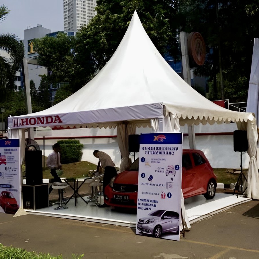 tenda sarnafil atau tenda kerucut